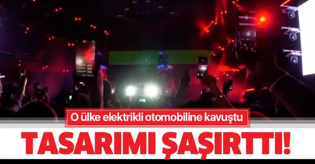 Gürcistan elektrikli otomobiline kavuştu! Tasarımı şaşırttı