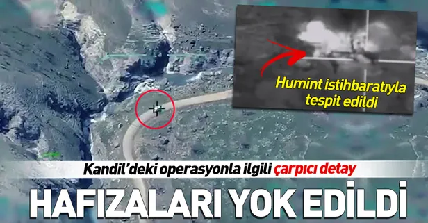 Kandil’deki operasyonla ilgili çarpıcı detay: Hafızaları yok edildi