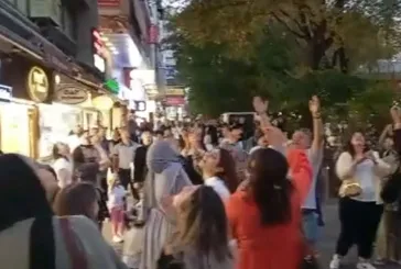 Ankara Kızılay Meydanı’nda ilginç anlar