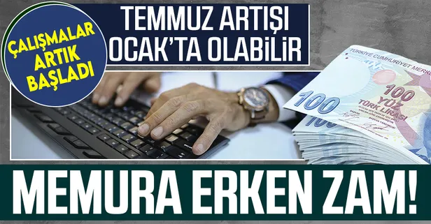 Memur maaşlarına erken zam geliyor: Yüzde 12 artı enflasyon farkı şeklinde...