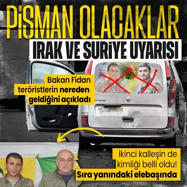 Ankaradaki saldırıda ikinci teröristin de kimliği belli oldu! Bakan Fidandan net mesajı: Pişman olacaklar