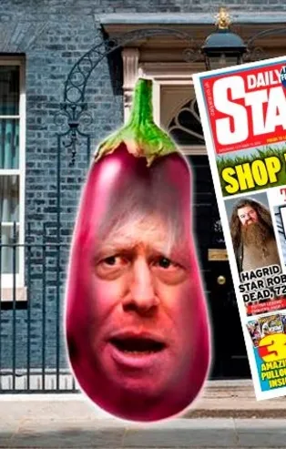 İngiliz medyası siyasi krizle dalga geçiyor: "Patlıcan Boris Johnson Karayip tatilinden döndü ve Marul Liz'in yerini almaya hazır"