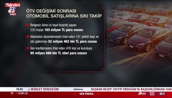 ÖTV fırsatçılarına yakın takip!