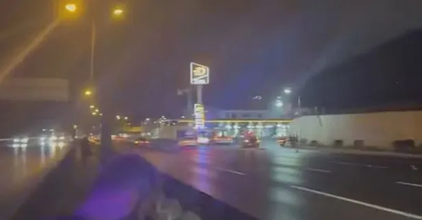 TEM'de karşıdan karşıya geçmeye çalıştı! Araç çarpmasıyla savrulan kadın hayatını kaybetti