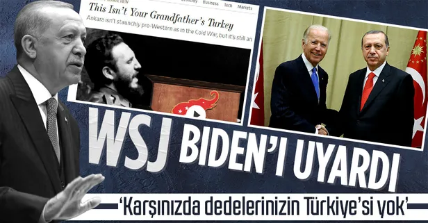 Erdoğan-Biden görüşmesi öncesi The Wall Street Journal'dan dikkat çeken yazı: Karşınızdaki dedelerinizin Türkiye’si değil