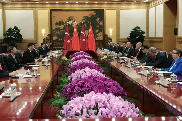 Başkan Erdoğan Çin Devlet Başkanı Şi Cinping ile görüştü-1