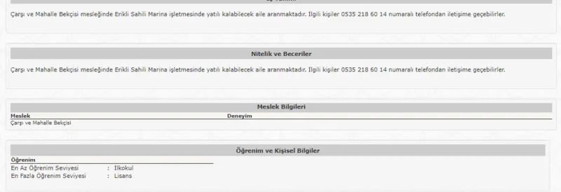 İlkokul, ortaokul, lise mezunu bekçi alımı başladı! Bekçi alımı başvuru şartları duyuruldu-3