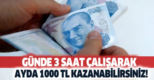 Evden iş arayanlar dikkat fırsat sürüyor! 3 saat çalışıp ayda 1000 TL kazanabilirsiniz! Vasıflı vasıfsız...