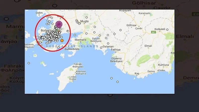 Bodrum Da Deprem Yine Korkuttu Takvim