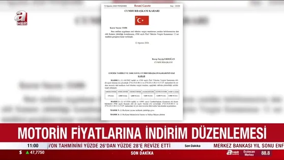 Motorinde ÖTV sıfırlandı!
