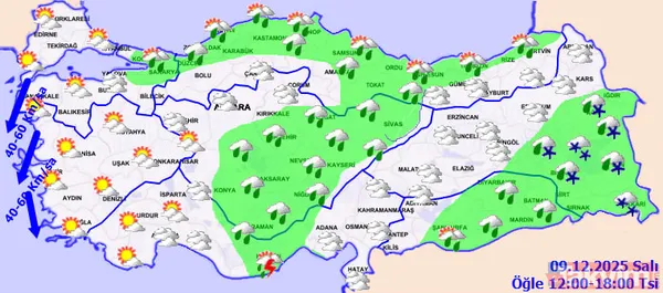 Kar soğuğu hızlandı: İstanbul o tarihte beyaz gelinliğini giyecek! 4 il risk haritasında - 10