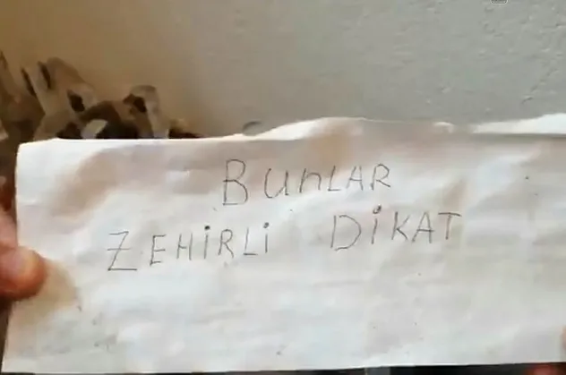 Sahte içki operasyonunda polisleri bile şaşkına çeviren not