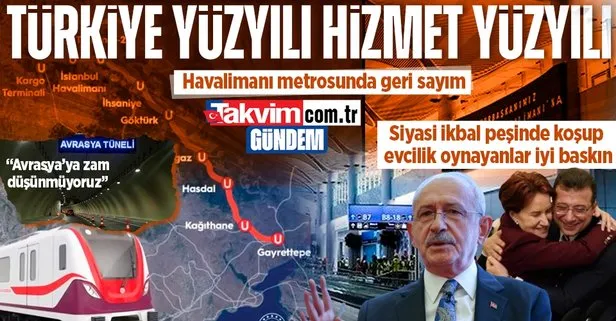 Bakan Adil Karaismailoğlu İstanbul Havalimanı metrosu için Ocak ayını işaret etti! Avrasya Tüneli mesajı: Yılbaşında zam düşünmüyoruz
