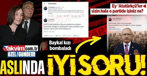 Kılıçdaroğlu’nun ’riyakar’ ziyareti sonrası Aslı Baykal’dan çarpıcı çıkış: Atatürkçü olduğunu söyleyenler hala nasıl o partide?