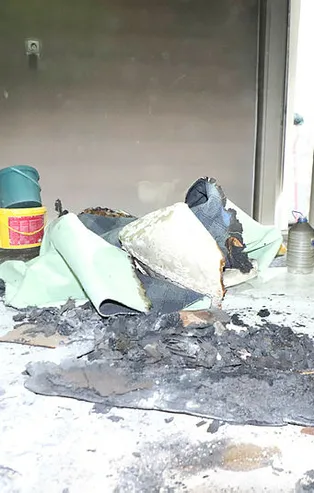 Hakkari'de korkutan yangın! Öğrenciler gözyaşlarına hakim olamadı