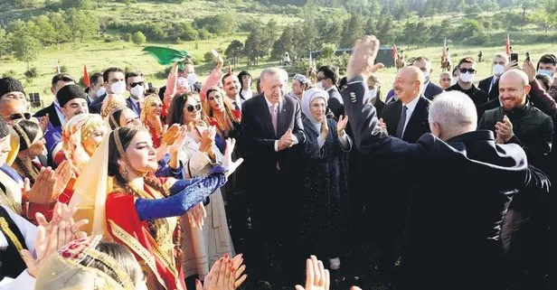 Başkan Recep Tayyip Erdoğan, Azerbaycan Meclisi’ne hitap etti
