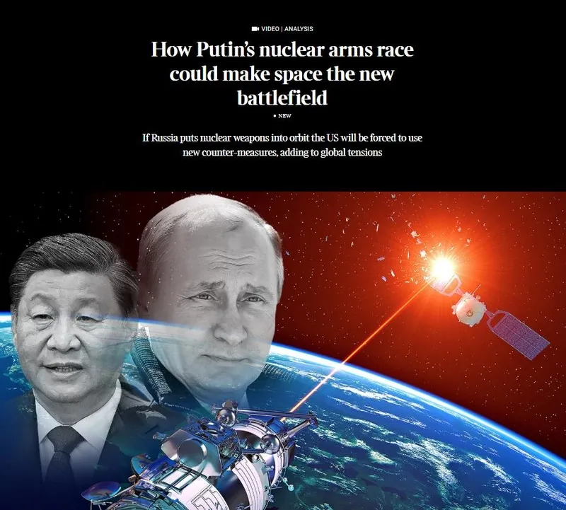 Beyaz Saray’da Moskova paniği: Putin savaş meydanını uzaya taşıyor! Kremlin’den cevap geldi: Kötü niyetli fantezi-2