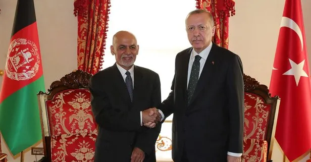 Son dakika: Başkan Erdoğan İstanbul’da Eşref Gani ile bir araya geldi