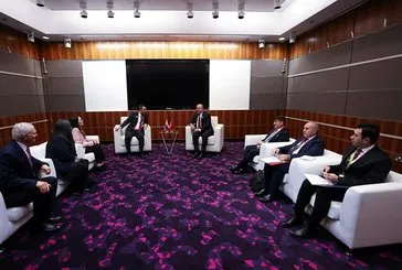 Çavuşoğlu Doha’da ikili görüşmeler yaptı