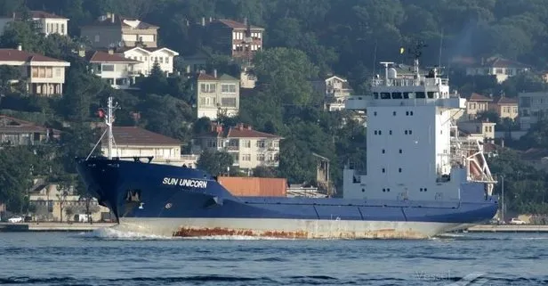 İstanbul Boğazı’nın Karadeniz çıkışında kargo gemisi arızalandı