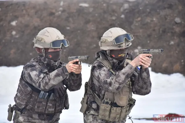 Kars'taki kadın PÖH'ler ve polisler görevlerinin başında! Teröristlerin korkulu rüyası - 40