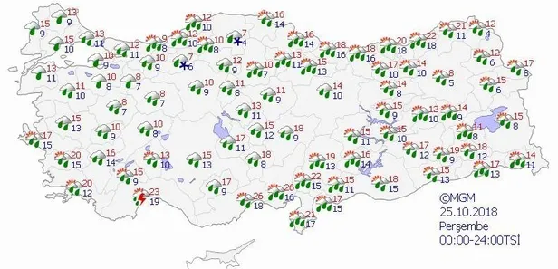 Meteoroloji'den son dakika sağanak uyarısı! 23 Ekim hava durumu! İstanbul ve diğer iller....-8