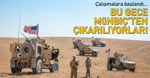 121 terörist bu gece Münbiç'ten çıkarılıyor!