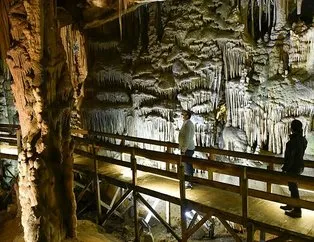 Karaca Mağarası’nı 5 ayda 50 bin kişi ziyaret etti