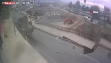 Rize’de yol çöktü 2 bina tedbir amaçlı tahliye edildi