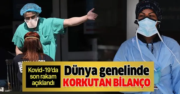 Son dakika: Dünya genelinde Kovid-19 vaka sayısı 1 milyonu aştı