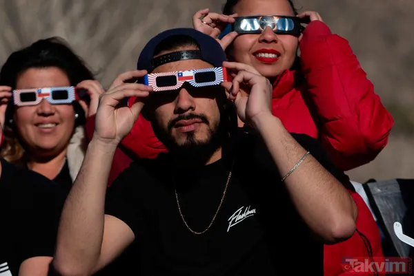 Arjantin ve Şili'de tam güneş tutulması izlendi - 26