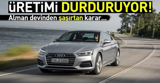 Audi'den şok ABD kararı!