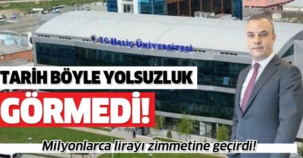 Haliç Üniversitesi’nde zimmet skandalı! Eski Mütevelli Heyeti Başkanı Mansur Topçuoğlu milyonlarca lirayı cebine indirmiş!