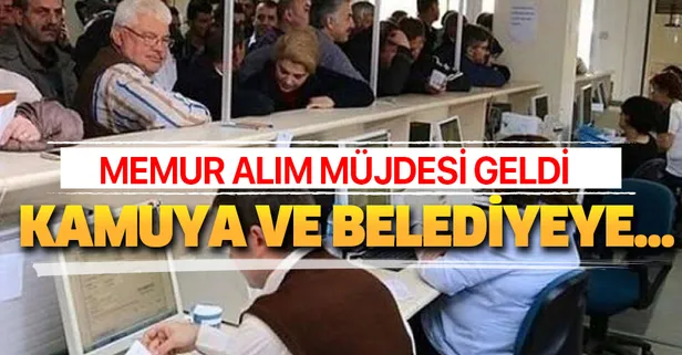 İŞKUR kamu belediye memur, personel ve işçi alım başvuru şartları nedir? 18 Haziran İŞKUR memur alımı iş ilanları
