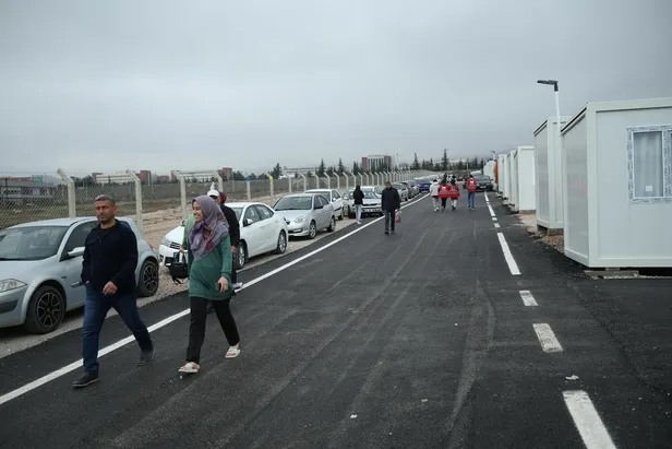 Malatya'da 200 dönüm alana kurulu konteyner kent tam kapasiteye ulaştı-4