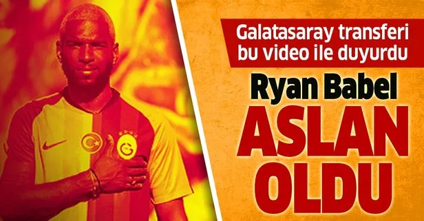 Son dakika: Ryan Babel Galatasaray’da