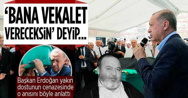 Son dakika: Başkan Erdoğan Manisa’da Hakan Hilmi Füzun’un cenaze törenine katıldı
