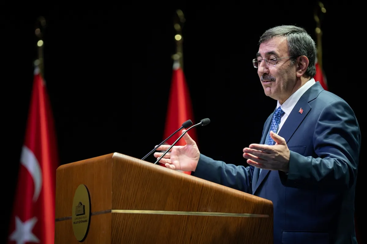 Cumhurbaşkanı Yardımcısı Cevdet Yılmaz (Foto: AA)