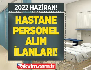 En az 5 bin TL maaşla! Başvuru ekranı aktif edildi! Haziran ayında hastanelere 18-55 yaş arası personel aranıyor! İletişim bilgilerini yazanlar...