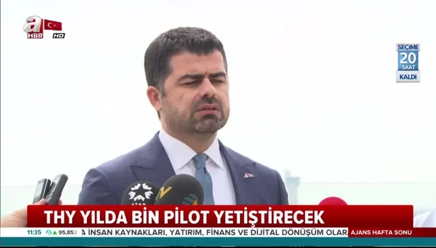 THY yılda bin pilot yetiştirecek