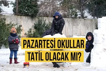 İstanbul’da pazartesi günü okullar tatil olacak mı? Vali Davut Gül canlı yayında açıkladı