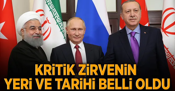 Kritik zirvenin tarihi ve yeri belli oldu