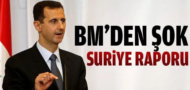 BM’den şok Suriye raporu