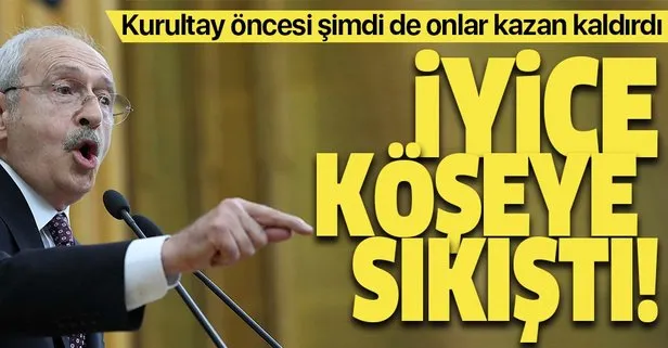 CHP’de kurultay öncesi Kemal Kılıçdaroğlu iyice köşeye sıkıştı! Şimdi de onlar kazan kaldırdı