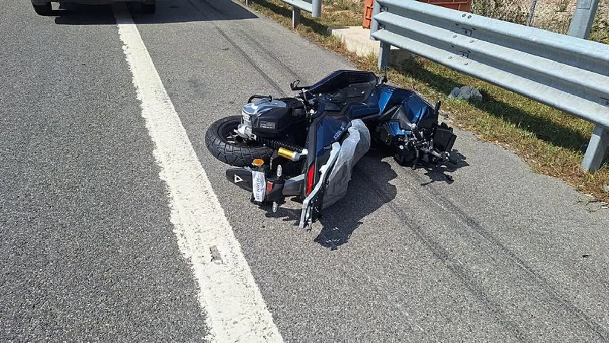 Kocaeli’de korkutan motosiklet kazası: 1 ölü, 1 yaralı