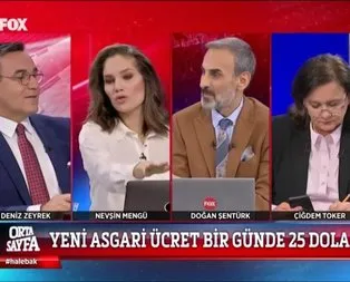 FOX TV’de Nevşin Mengü, asgari ücret zammı ile dalga geçti