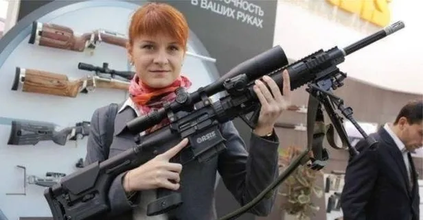 Rus ajan Maria Butina'ya hapis cezası