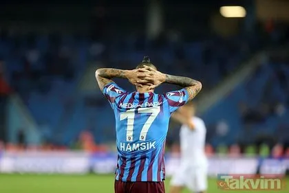 Trabzonspor’da Hamsik fırtınası! 10 maç 895 dakika!
