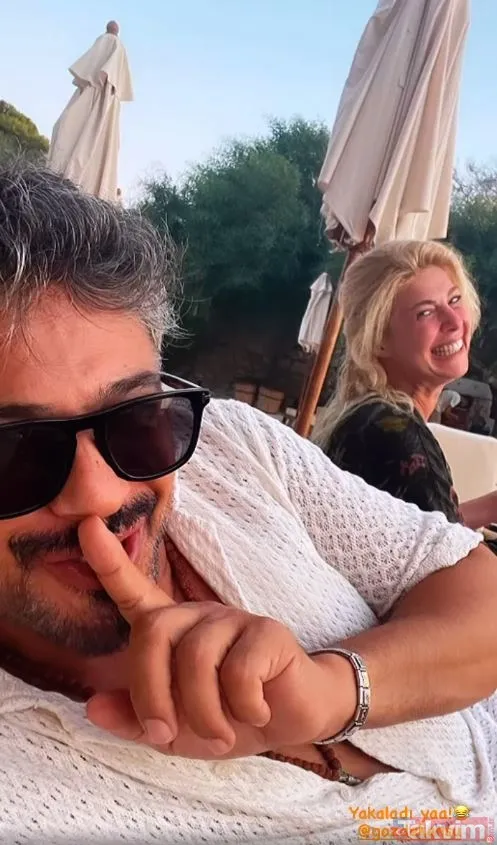 Aşk yaşadıkları konuşuluyordu! Emre Altuğ ‘sus’ işareti yaptı! Gözde Kansu’dan neşeli tavırlarıyla dikkat çekti! Tatil görüntüleri... - 7