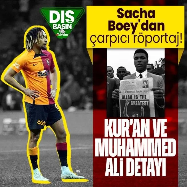 Sacha Boeydan çarpıcı röportaj! Kuran ve Muhammed Ali detayı